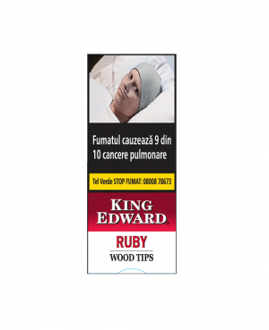 King Edward Wood Tips Ruby (5)