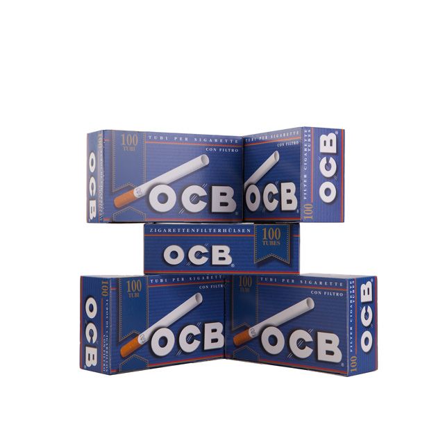 Tuburi cu filtru pentru tigarete 100 buc OCB Tuburi cu filtru pentru tigarete 100 buc OCB